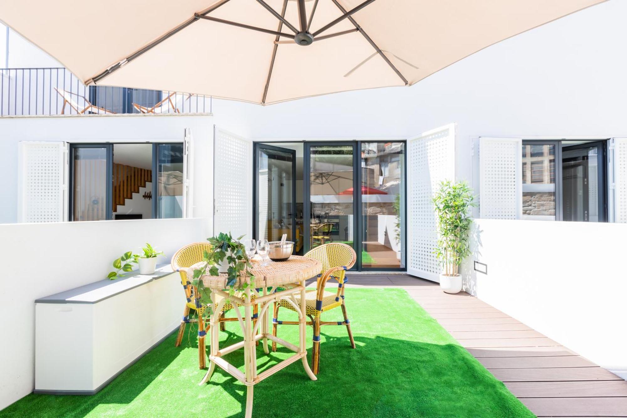 Heroismo Duplex Terrace بورتو الغرفة الصورة